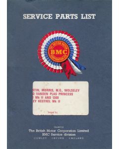 Austin & Morris 1100 Mk II & 1300 Mk II (67) - Ersatzteilkatalog Parts Catalogue