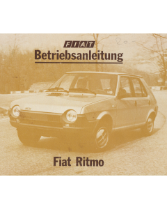Fiat Ritmo Betriebsanleitung