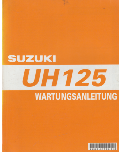 Suzuki UH 125 (2007) Wartungsanleitung