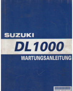 Suzuki DL1000 V-Strom (2002-2003) Wartungsanleitung