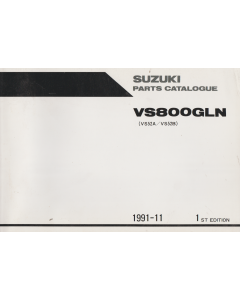 Suzuki VS 800 GLN (1991-2000) Parts Catalogue