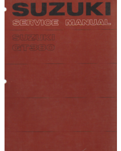 Suzuki GT 380 (1972-1973) Service Manual