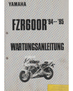 Yamaha YZR 600 (1994-1995) Wartungsanleitung
