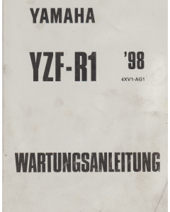Yamaha YZF-R1 (1997-1999) Wartungsanleitung