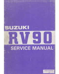 Suzuki RV 90 (1973-1974) Service Manual