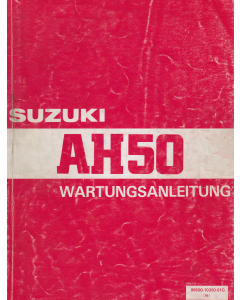 Suzuki AH 50 (1992 -1995) Wartungsanleitung