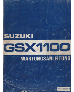 Suzuki GSX 1100 (1981-1982) Wartungsanleitung