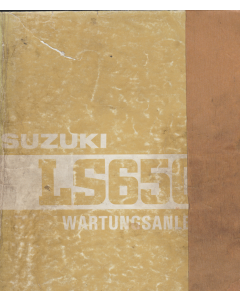 Suzuki LS 650 (1986-1987) Wartungsanleitung