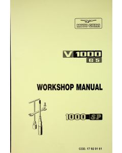 Moto Guzzi V 1000 G5 (1978-1983) Workshop Manual