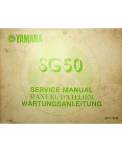 Yamaha SG 50 M (1983) Wartungsanleitung