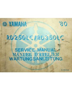 Yamaha RD 250 LC / RD 350 LC (1973-1979) Wartungsanleitung