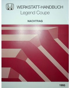 Honda Legende Coupe (1993) Werkstatthandbuch Nachtrag