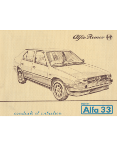 Alfa Romeo 33 Uso e Manutenzione