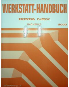 Honda NSX (2000) Werkstatthandbuch  Nachtrag