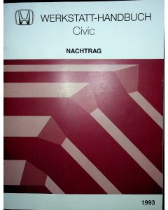 Honda Civic (1993) Werkstatthandbuch Nachtrag