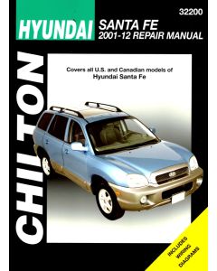 Hyundai Santa Fe (2001-2012) Repair Manual Chilton Reparaturanleitung 