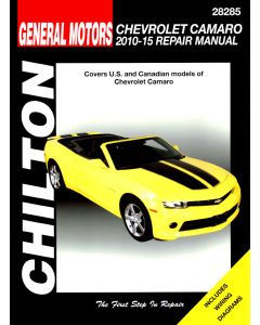 Chevrolet Camaro (2010-2015) Repair Manual Chilton Reparaturanleitung 