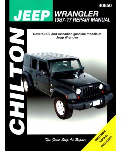 Jeep Wrangler (1987-2017) Repair Manual Chilton Reparaturanleitung 