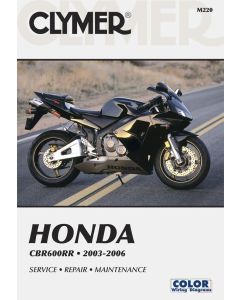 Honda CBR600RR (2003-2006) Repair Manual Clymer Reparaturanleitung 