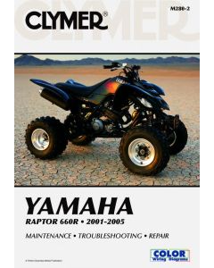 Yamaha Raptor 660R (2001-2005) Repair Manual Clymer Reparaturanleitung 