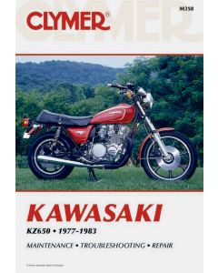 Kawasaki KZ650 (1977-1983) Repair Manual Clymer Reparaturanleitung 
