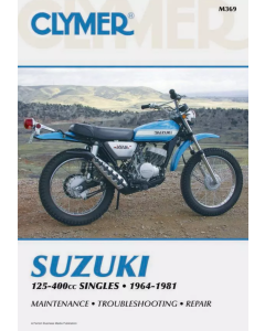 Suzuki 125-400cc (1964-1981) Repair Manual Clymer Reparaturanleitung 