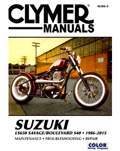 Suzuki LS650 (1986-2015) Repair Manual Clymer Reparaturanleitung 