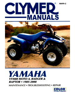 Yamaha YFM80 (1985-2008) Repair Manual Clymer Reparaturanleitung