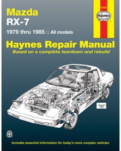 Mazda RX-7 (1979-1985) Repair Manual Haynes Reparaturanleitung