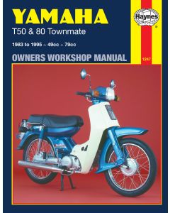 Yamaha T50 (1983-1995) Repair Manual Haynes Reparaturanleitung