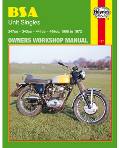 BSA Singles (1958-1972) Repair Manual Haynes Reparaturanleitung