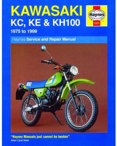 Kawasaki KC, KE and KH100 (81 - 99) Repair Manual Haynes