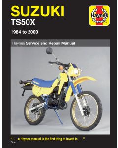 Suzuki TS50X (1984-2000) Repair Manual Haynes Reparaturanleitung