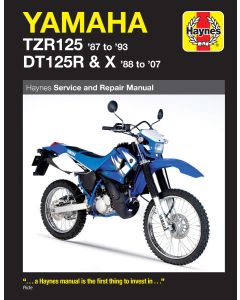 Yamaha TZR125 (1987-2007) Repair Manual Haynes Reparaturanleitung