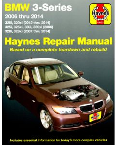 BMW 3-Series (2006-2014) Repair Manual Haynes Reparaturanleitung