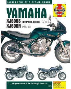 Yamaha XJ600 (1995-2007) Repair Manual Haynes Reparaturanleitung