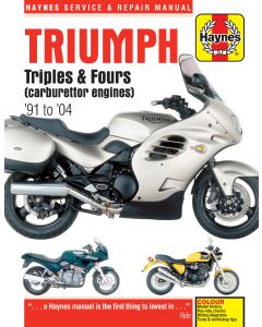 Triumph (1991-2004) Repair Manual Haynes Reparaturanleitung