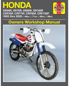 Honda XR CRF (1985-2020) Repair Manual Haynes Reparaturanleitung