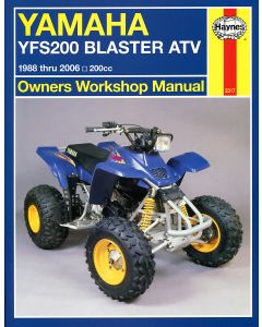YAMAHA YFS200 ATV (1988-2006) Repair Manual Haynes Reparaturanleitung