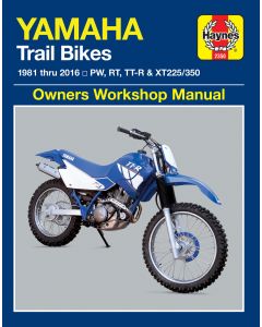 Yamaha Trail Bikes (1981-2016) Repair Manual Haynes Reparaturanleitung