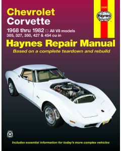 Chevrolet Corvette (1968-1982) Repair Manual Haynes Reparaturanleitung