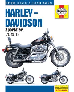Harley Davidson Sportster (1970-2013) Repair Manual Haynes Reparaturanleitung