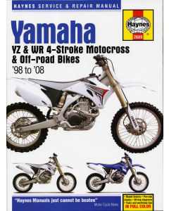 Yamaha XZ (1998-2008) Repair Manual Haynes Reparaturanleitung