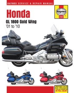 Honda GL1800 Gold Wing (2001-2010) Repair Manual Haynes Reparaturanleitung