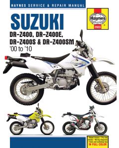 Suzuki DR-Z400E (2000-2010) Repair Manual Haynes Reparaturanleitung