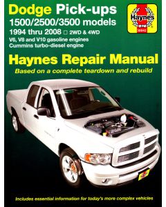 Dodge Pick-ups (1994-2008) Repair Manual Haynes Reparaturanleitung