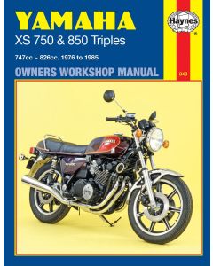 Yamaha XS 750 & 850 Triples (1976-1985) Repair Manual Haynes Reparaturanleitung 