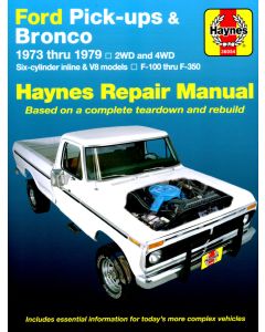 Ford Bronco (1973-1979) Repair Manual Haynes Reparaturanleitung