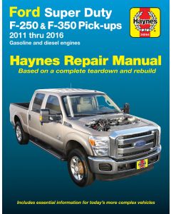 Ford F-350 Super Duty (2011-2016) Repair Manual Haynes Reparaturanleitung