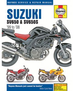 Suzuki SV650S (1999-2008) Repair Manual Haynes Reparaturanleitung